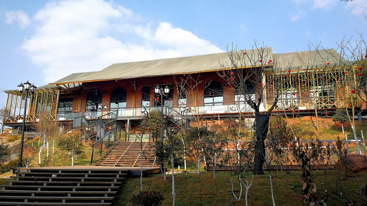 金堂半山伴水农家乐