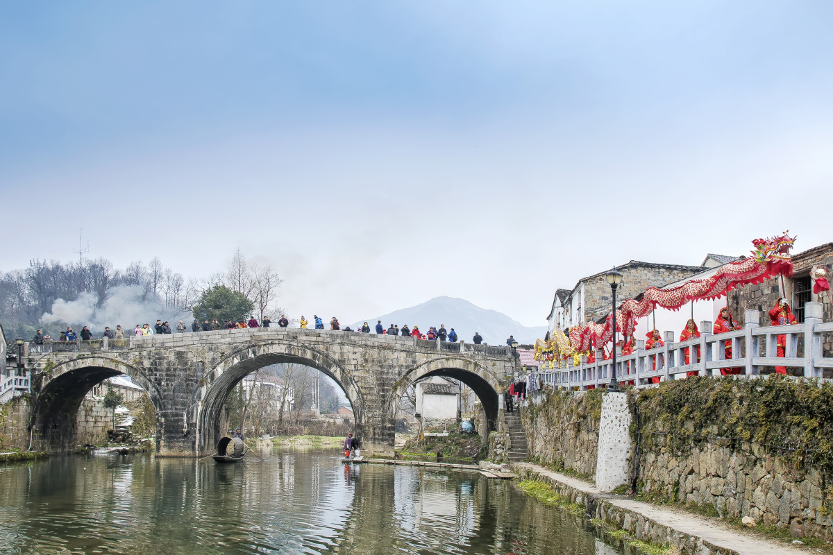 2018年2月摄于安徽省青阳县陵阳镇