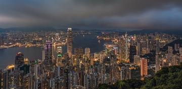 俯瞰维港