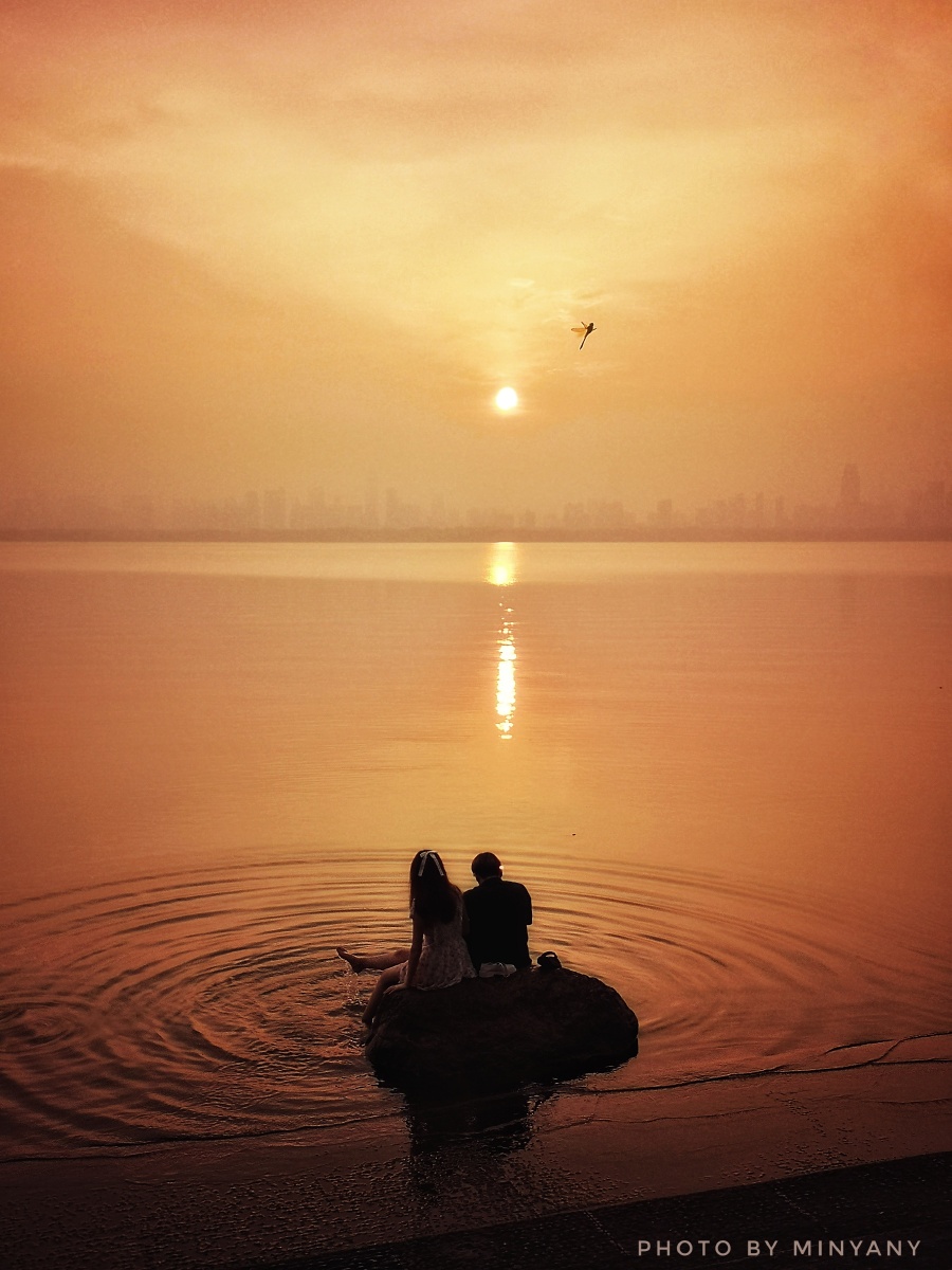 武汉东湖61黄昏之恋