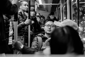 公交车上