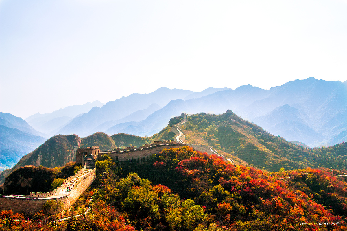 《长城秋色》 br /> ——摄于 八达岭国家森林公园