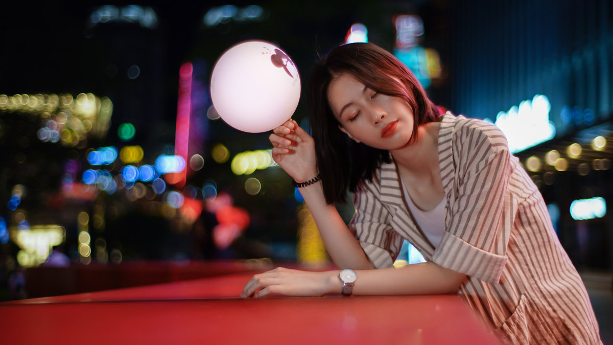 夜景人像摄影--唯美篇