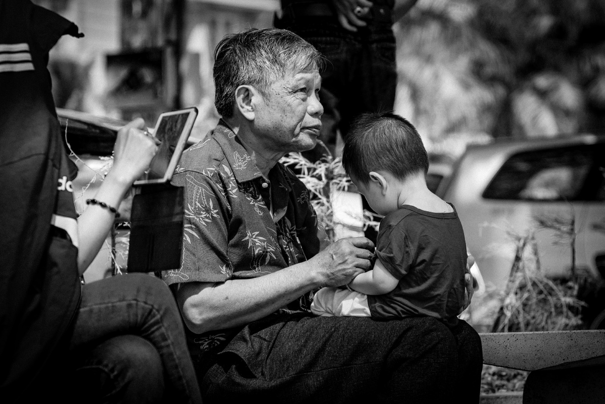 越南芽庄黑白人物2