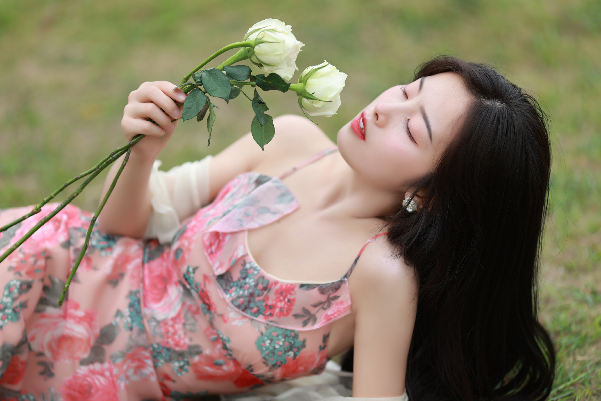 温柔的少女写真