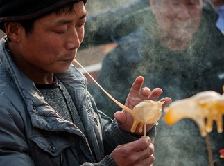吹糖人