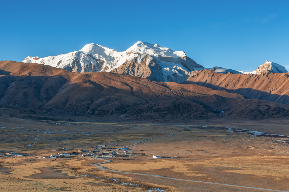 冬日的念青唐古拉