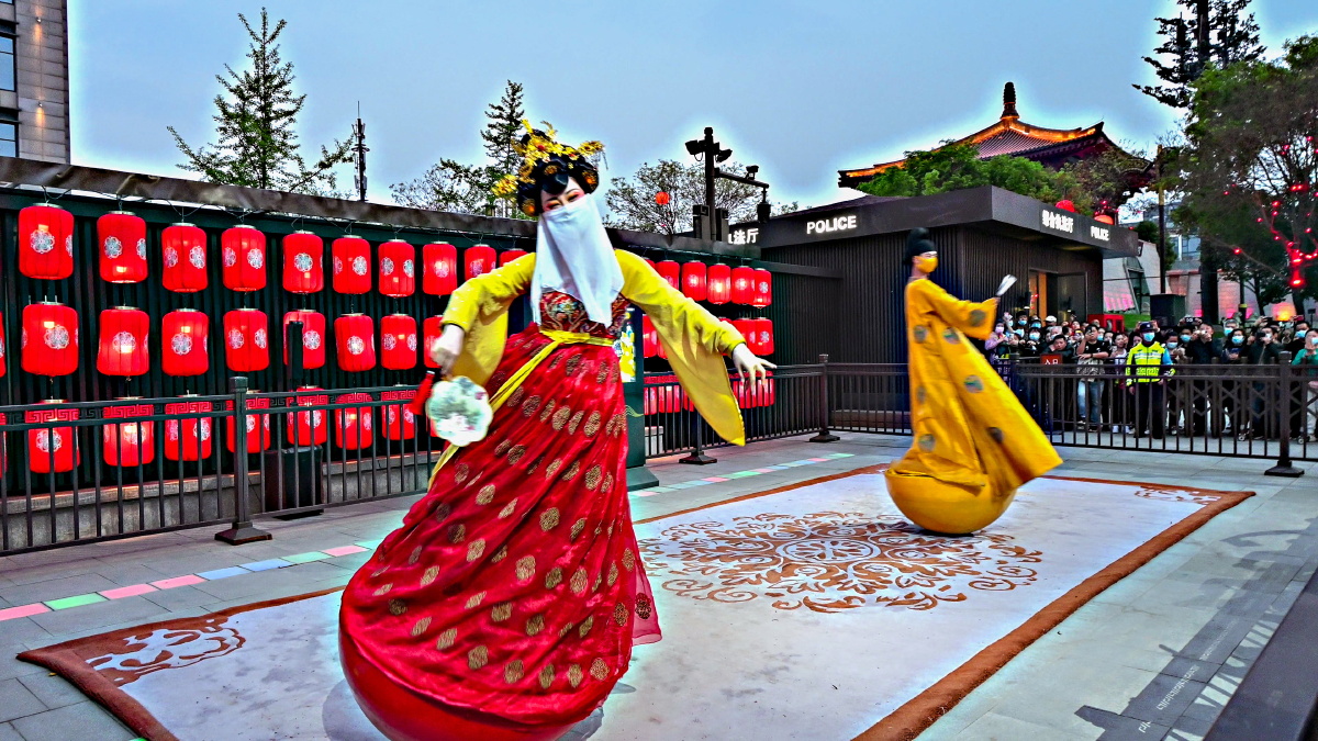 大唐不夜城,梦回长安,全国示范步行街,网红打卡地. - 灵光峰 - 图虫