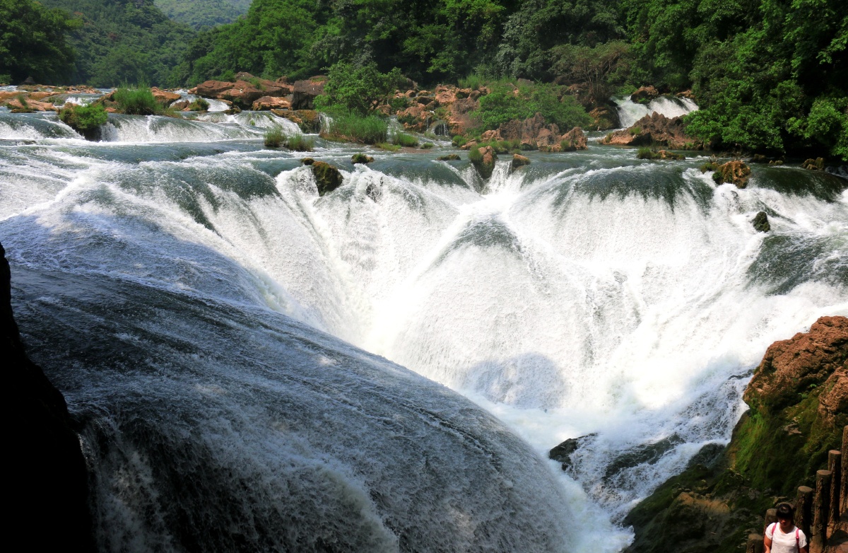 瀑布群一贵州黄果树旁的天星湖 - 钱623 - 图虫