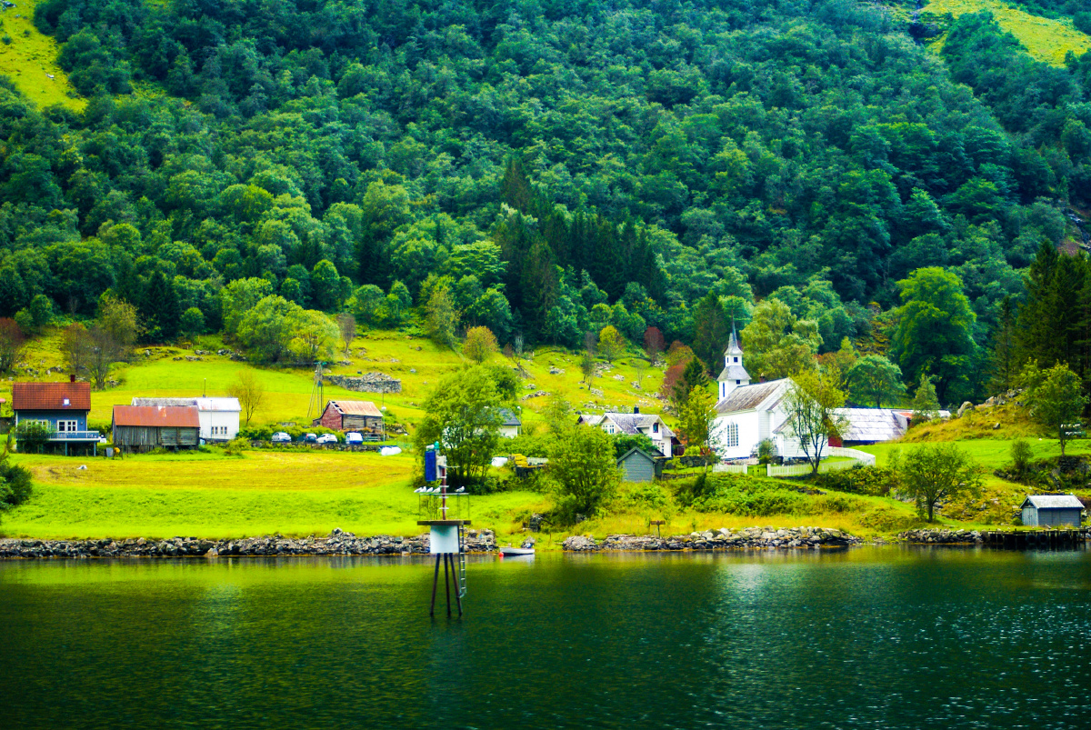 fjord town(峡湾小镇)