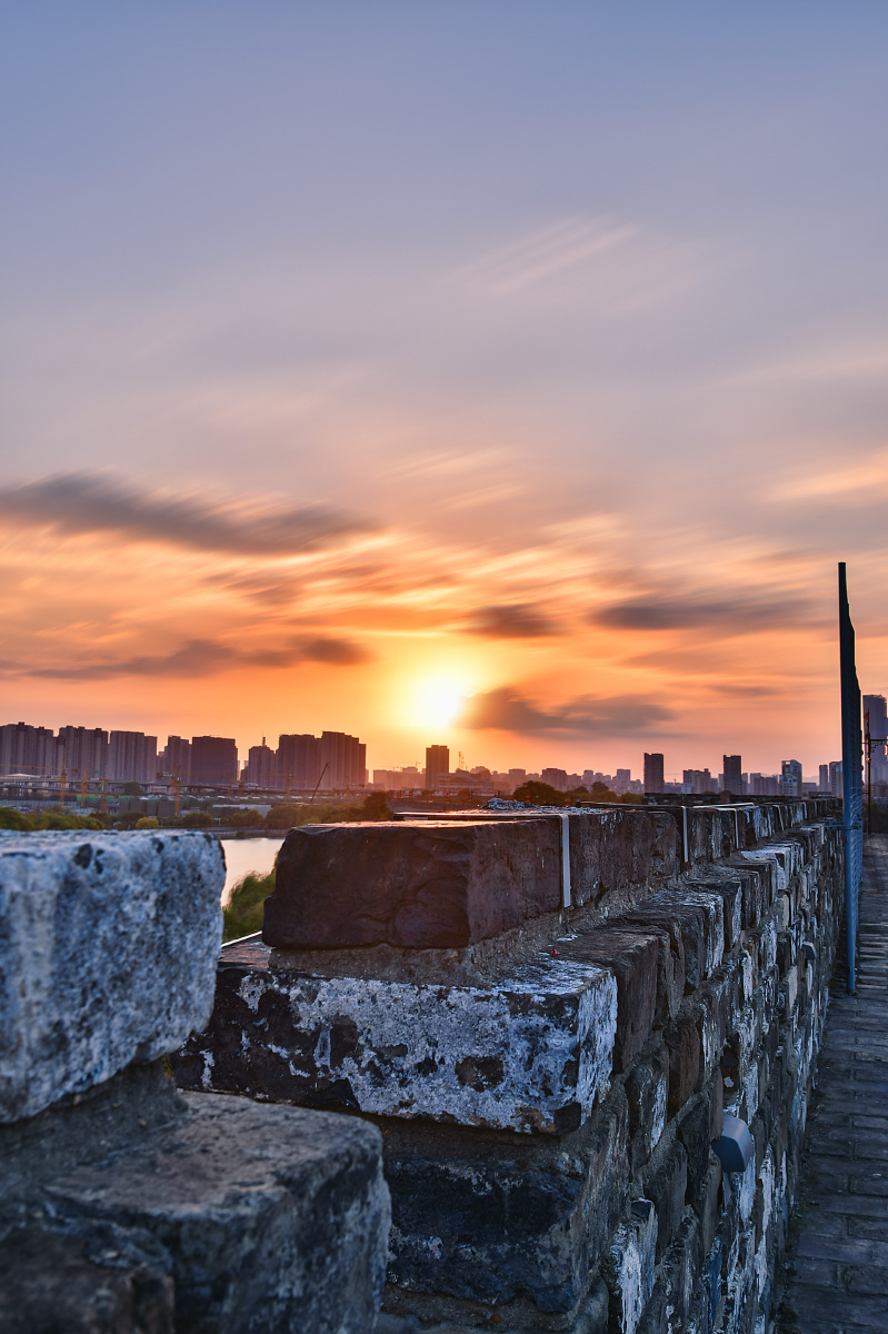 城墙上下午的阳光真的好看