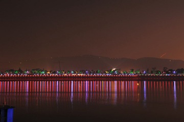 夜色橘子洲