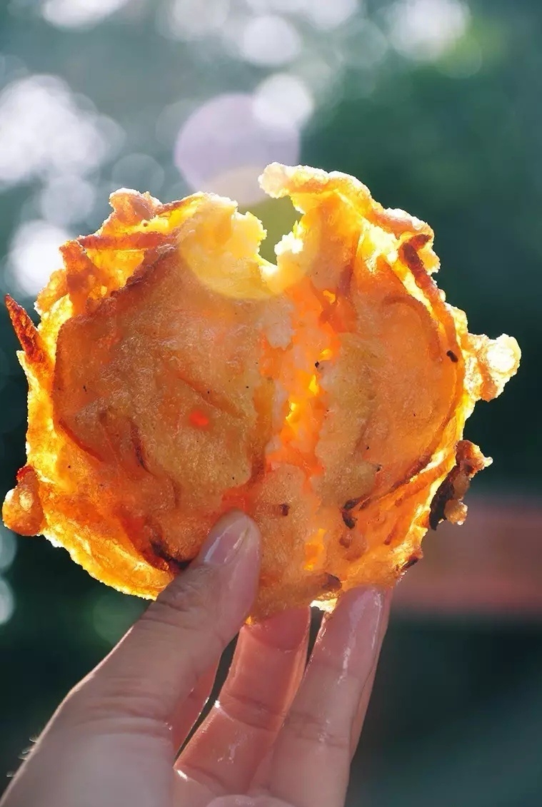 瑶家街头小吃一南瓜粑粑