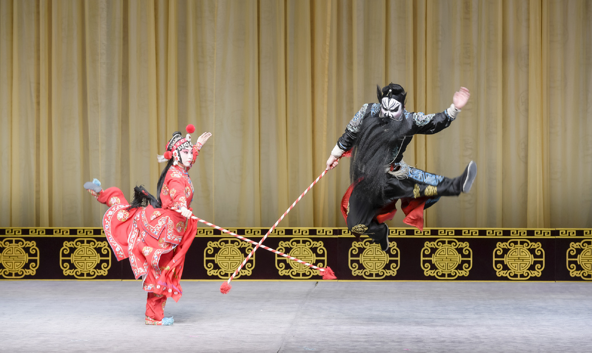 2021831拍摄于成都市京剧研究院青年演员专场武戏精品打焦赞