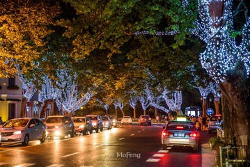 南山路夜色