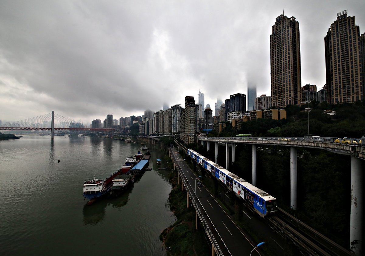 重庆轨道交通不一样的风景线