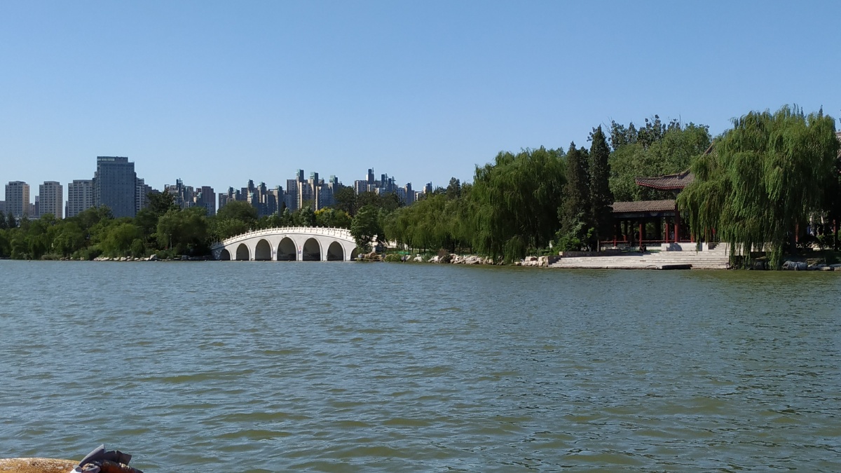 天津水上公园东湖