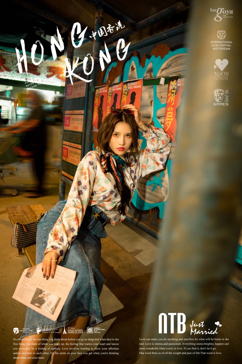 深圳复古港风街拍