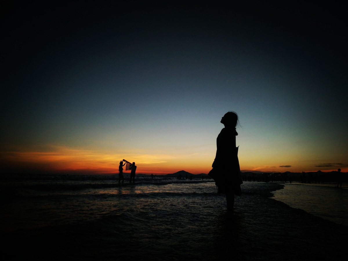 放开心态,面对大海