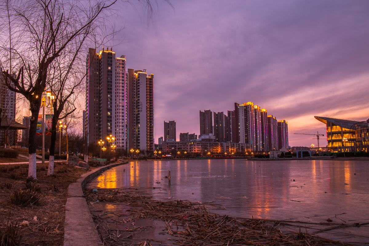 拍摄于天津咸水沽海河故道.