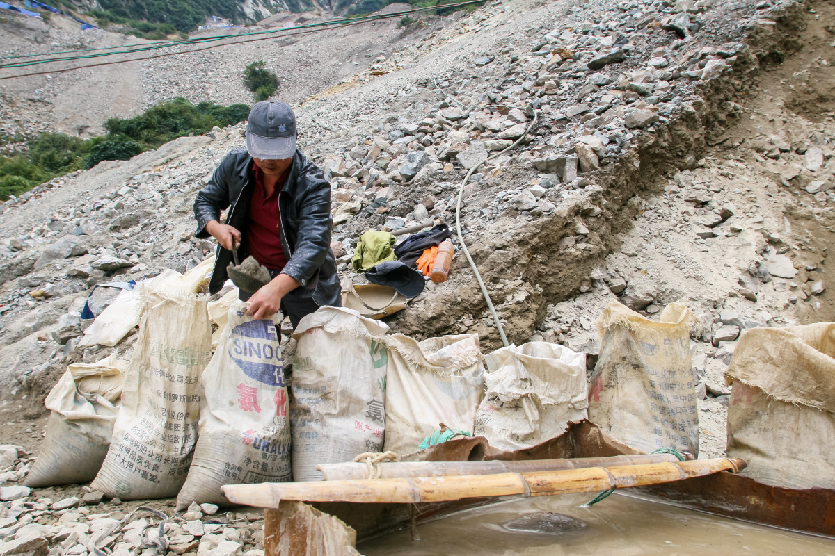 淘金人组照12张
