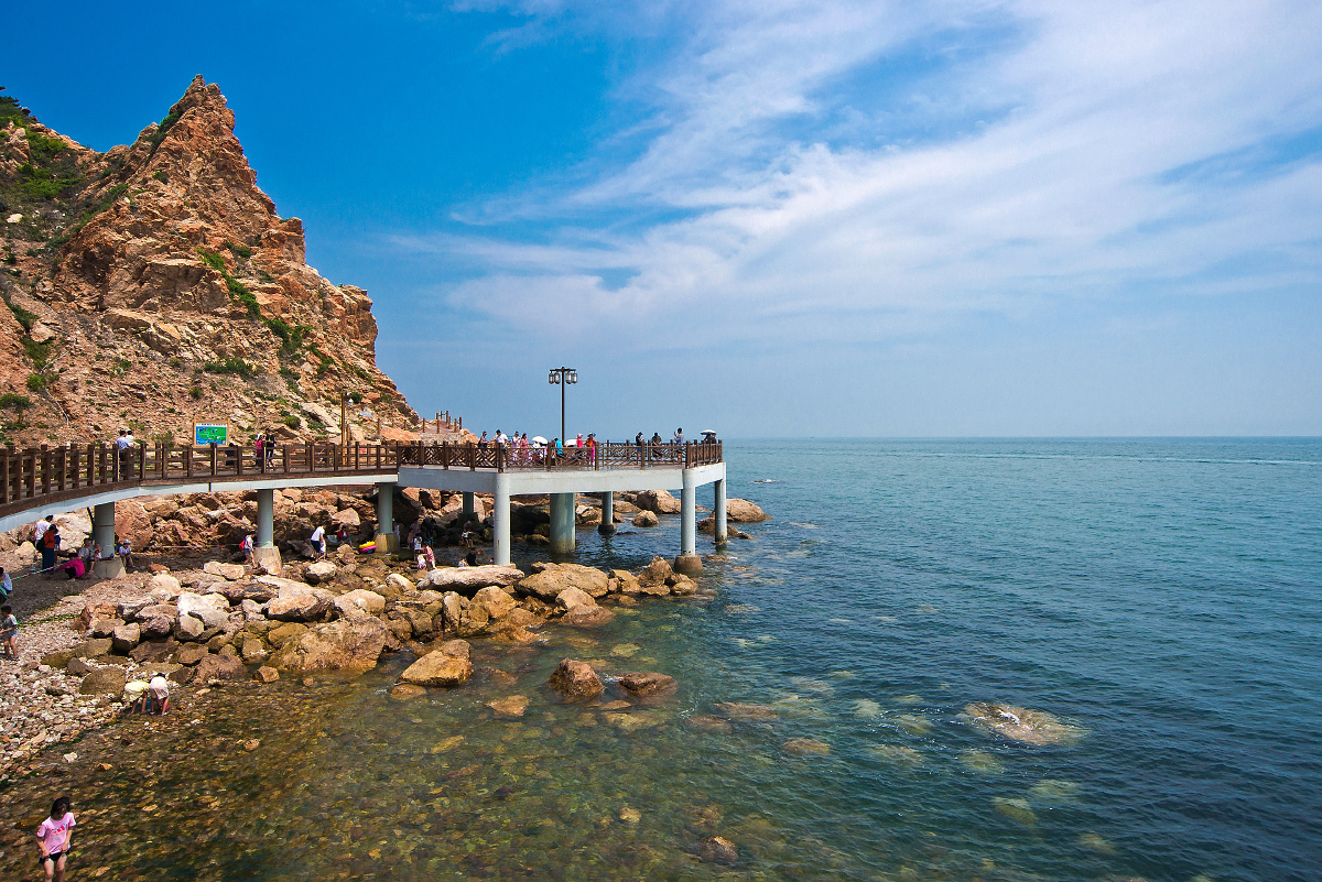 烟台长岛烽山林海