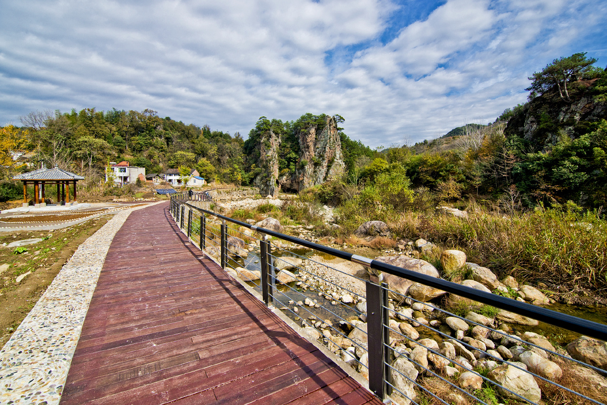 六安金寨花石乡小黄山及周边
