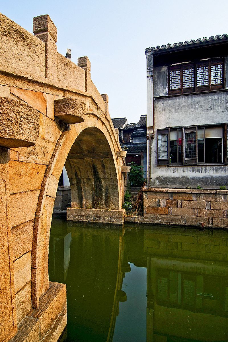 嘉兴月河古镇清晨