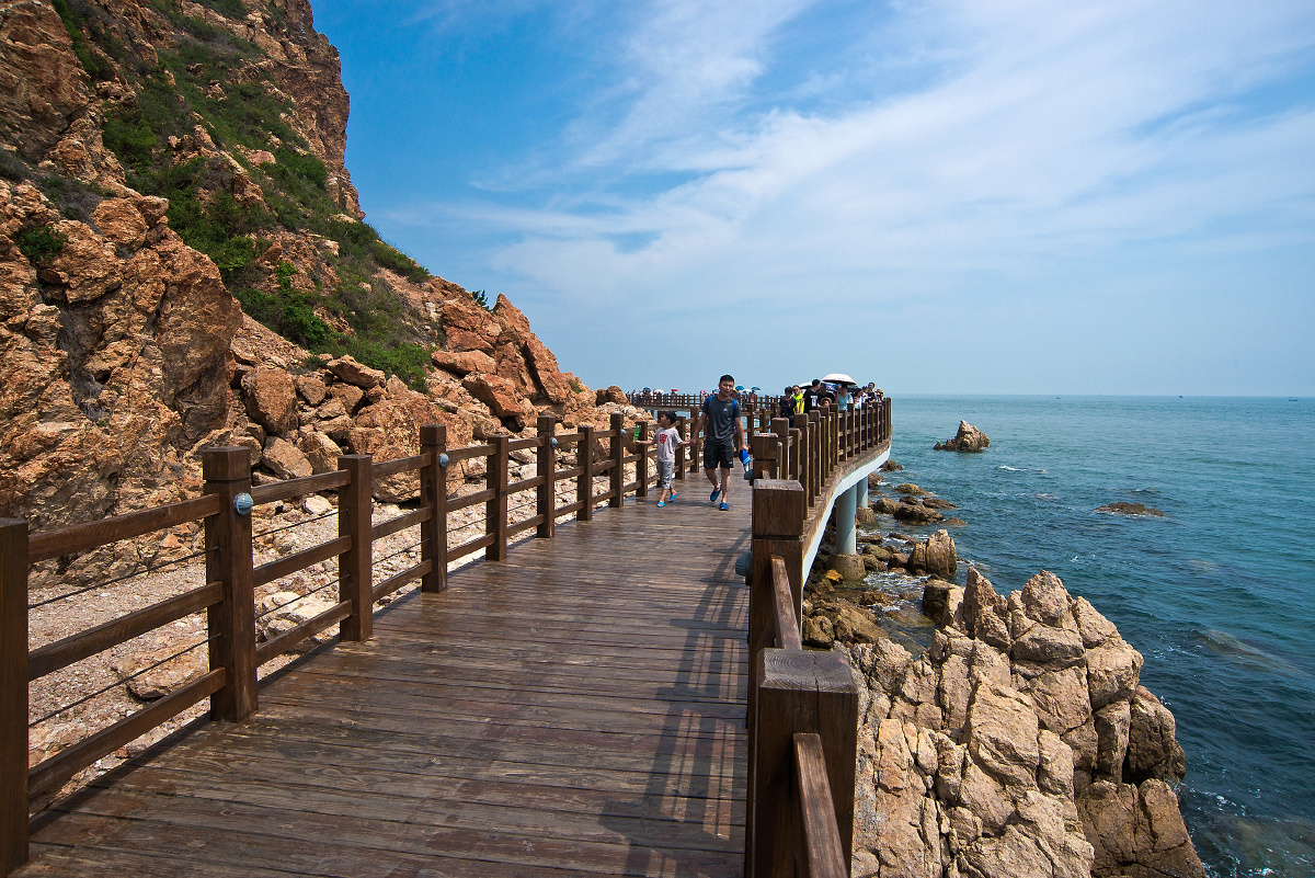 烟台长岛烽山林海