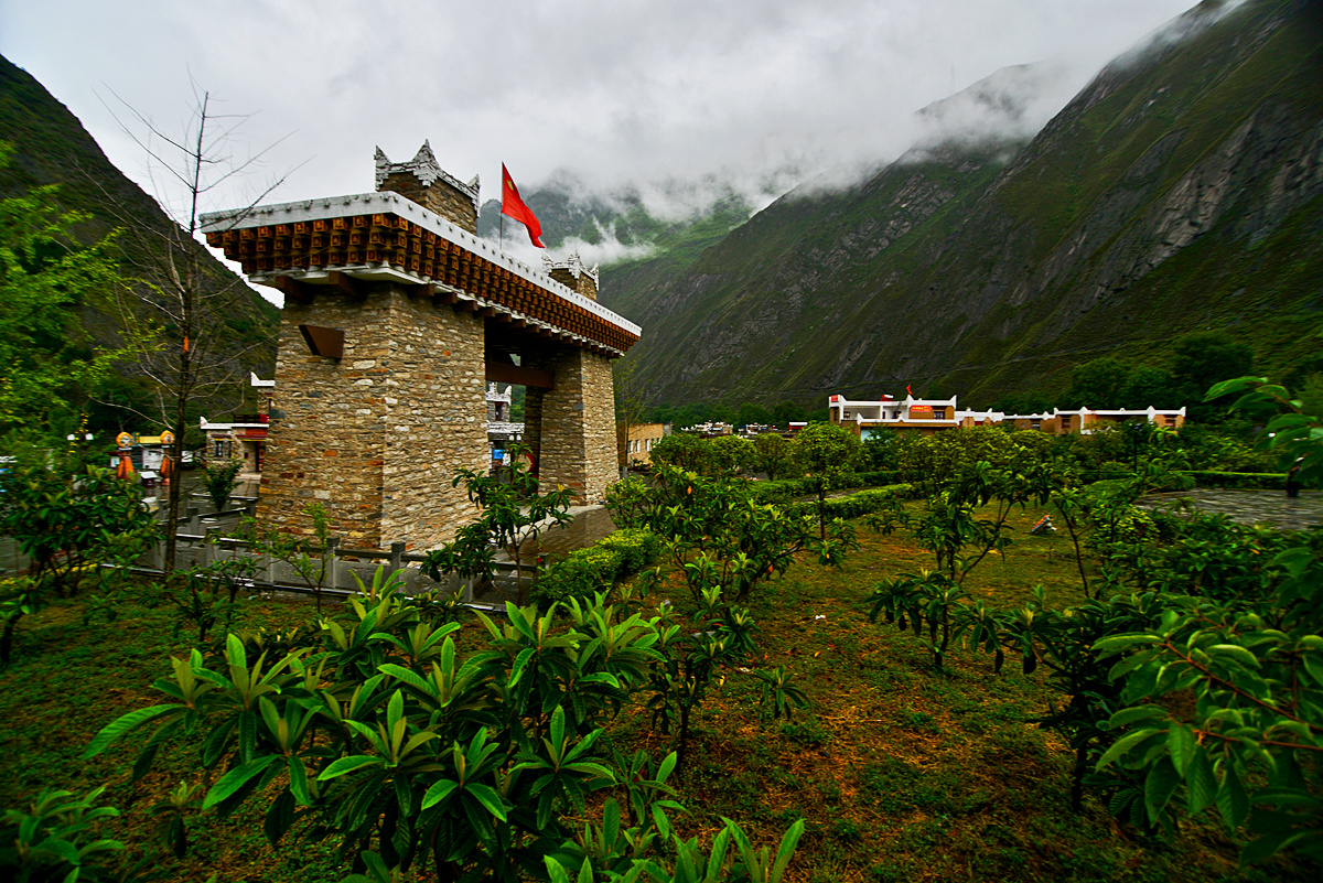 四川理县甘堡藏寨--木卡羌寨