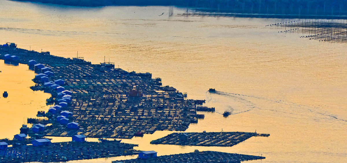 宁德霞浦花竹村日出