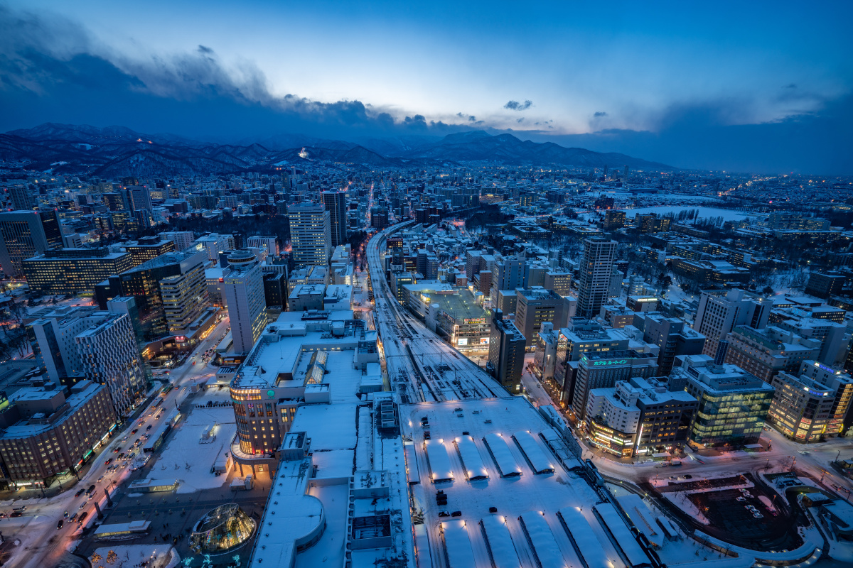 北海道札幌夜景