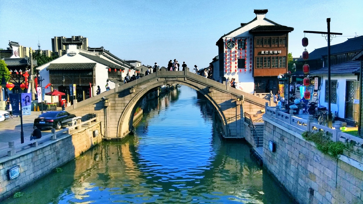 江南水乡古运河无锡段