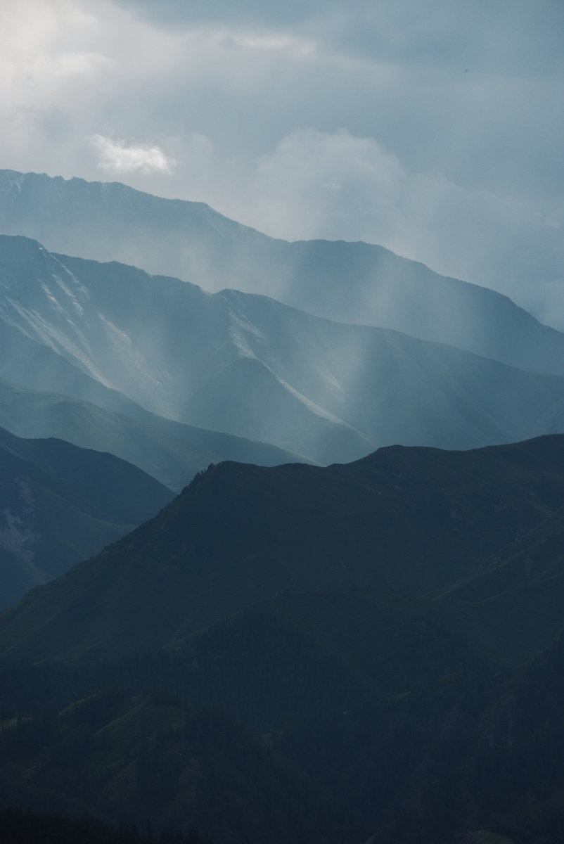 云隙光丁达尔效应