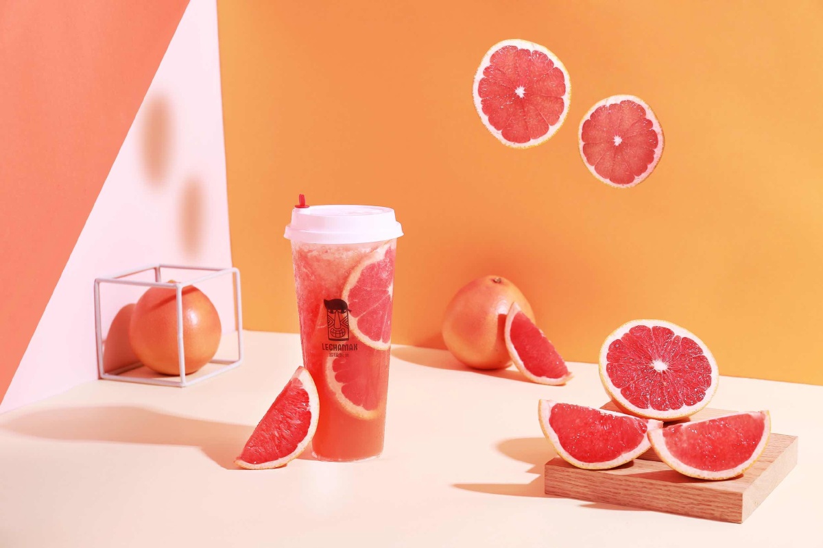 三色卡纸ins风格水果茶拍摄 - realmaster - 图虫网 - 优质摄影师交流