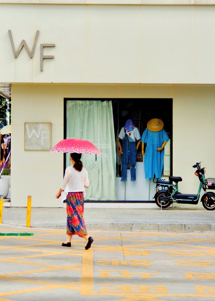 街头摄影河背村深圳