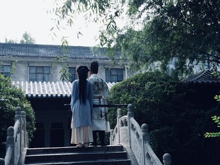 王羲之故居情侣古风照片38