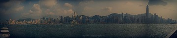 旧图新修之--HK维港