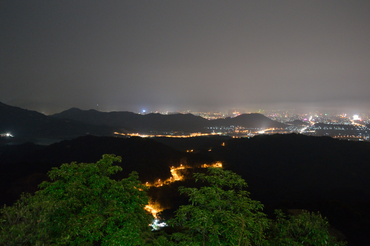 广东普宁市夜景2013年春