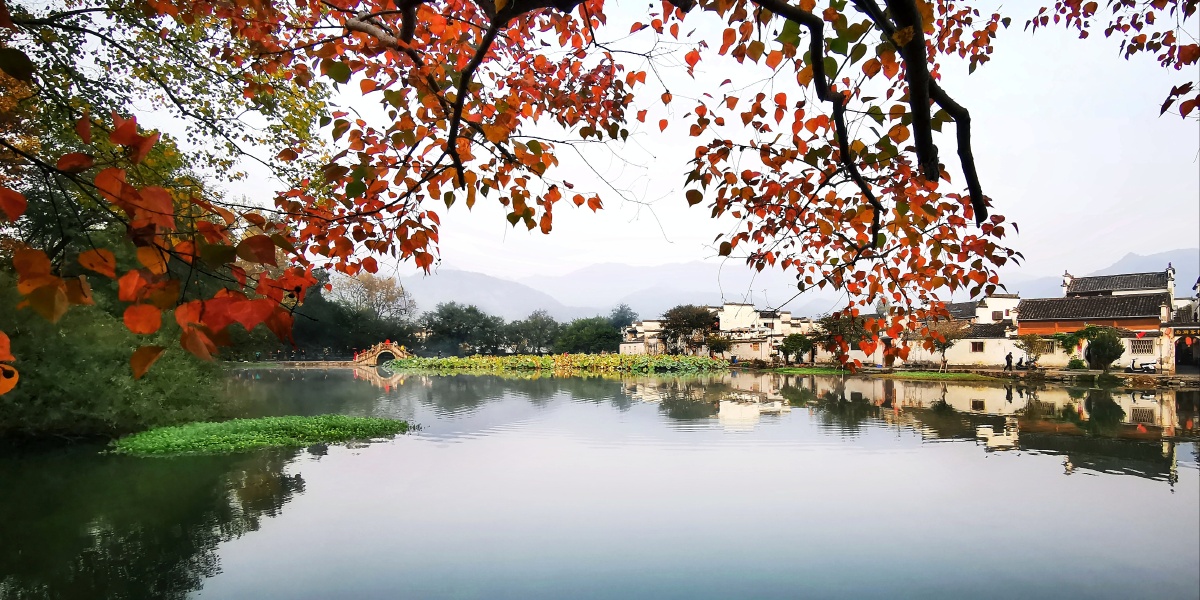 宏村秋色拍摄于安徽宏村