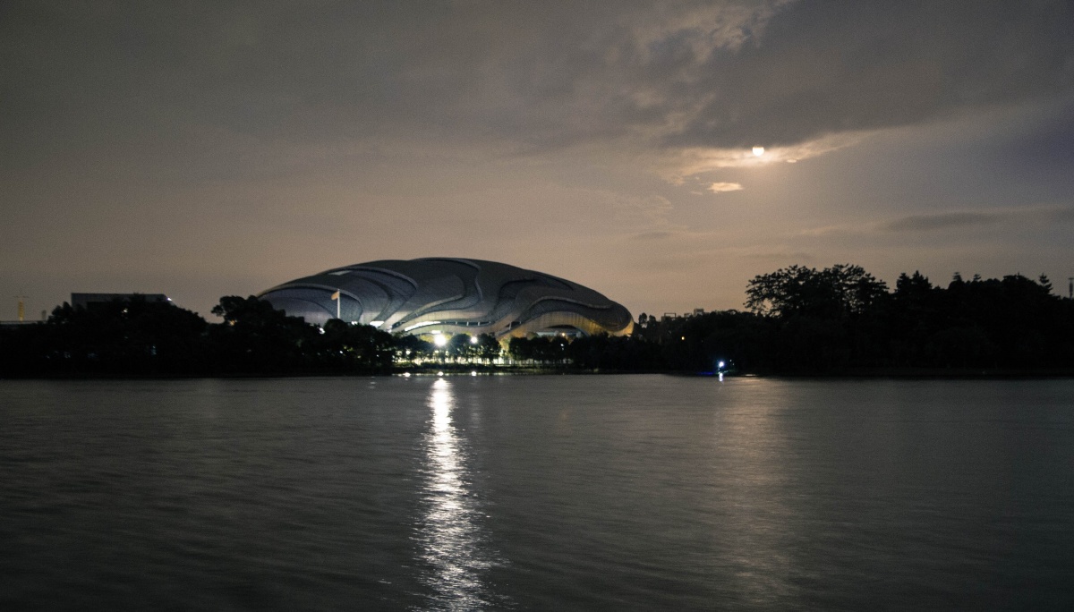 广州大学城夜景