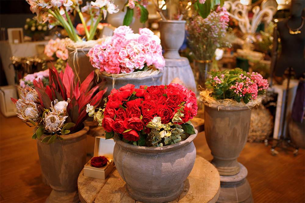 心有猛虎细嗅蔷薇野兽派花店