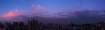 晚霞混合
