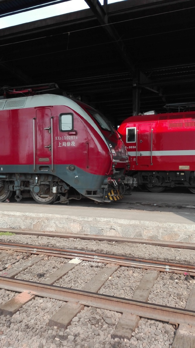 在徐州机务段拍的