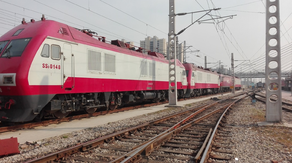 在徐州机务段拍的