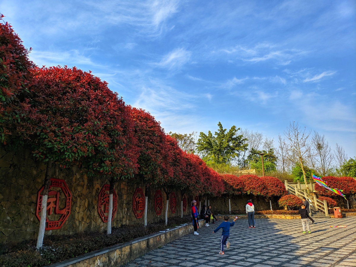 踱步在太白岩公园