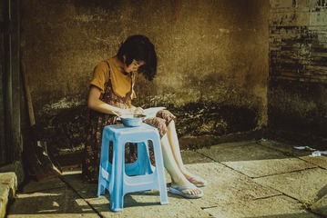 江南•立秋的阳光•殷湾古村