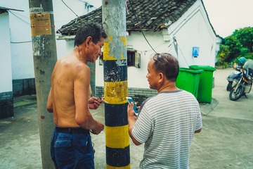 江南•房东与房客的第一次面谈•殷湾古村