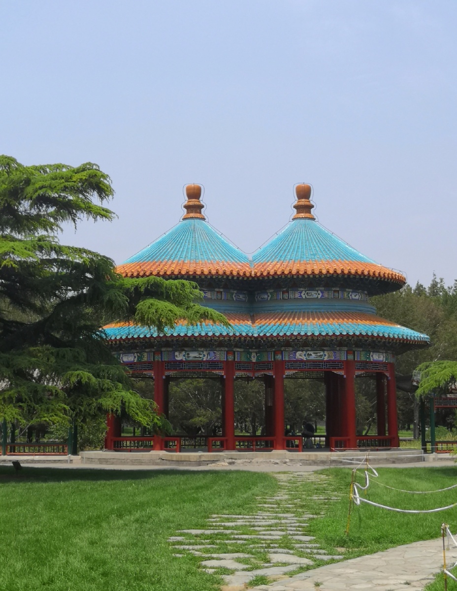 京城夏日天坛公园