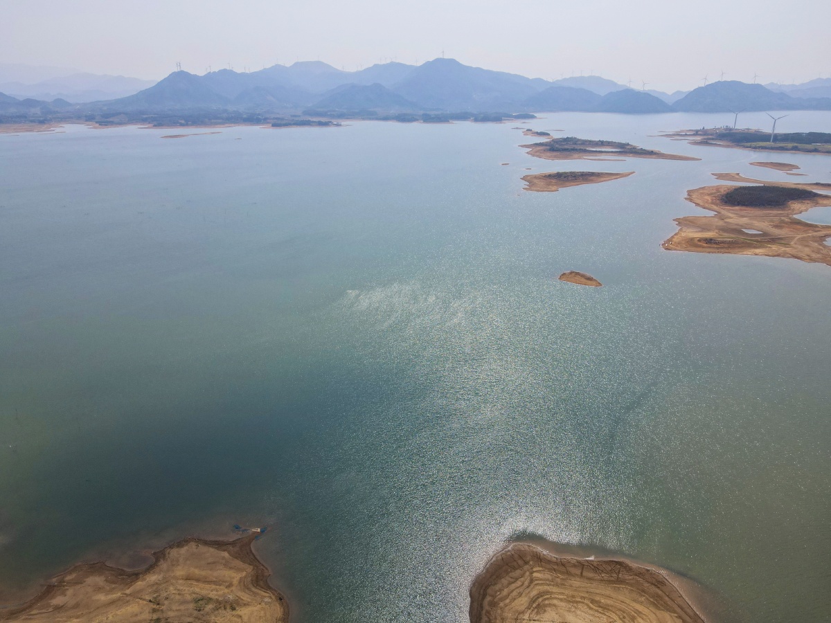 广西富川的龟石水库